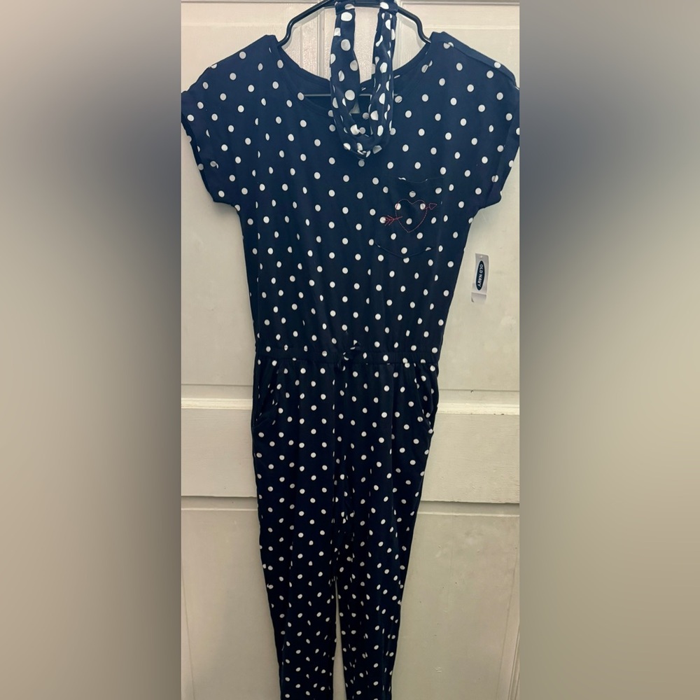 OldNavy Polka Dot Girl’s Jumpsuit